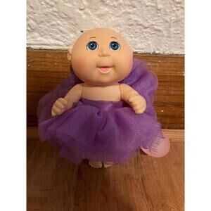 Cabbage Patch Kid Dance Time Girl Kristen Estelle Purple W Birth Announcement